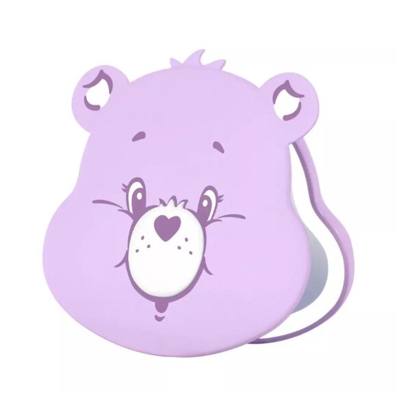 Brand New Care Bears Beary Cute Compact LED Mirror Share Bear Purple - Picture 6 of 9